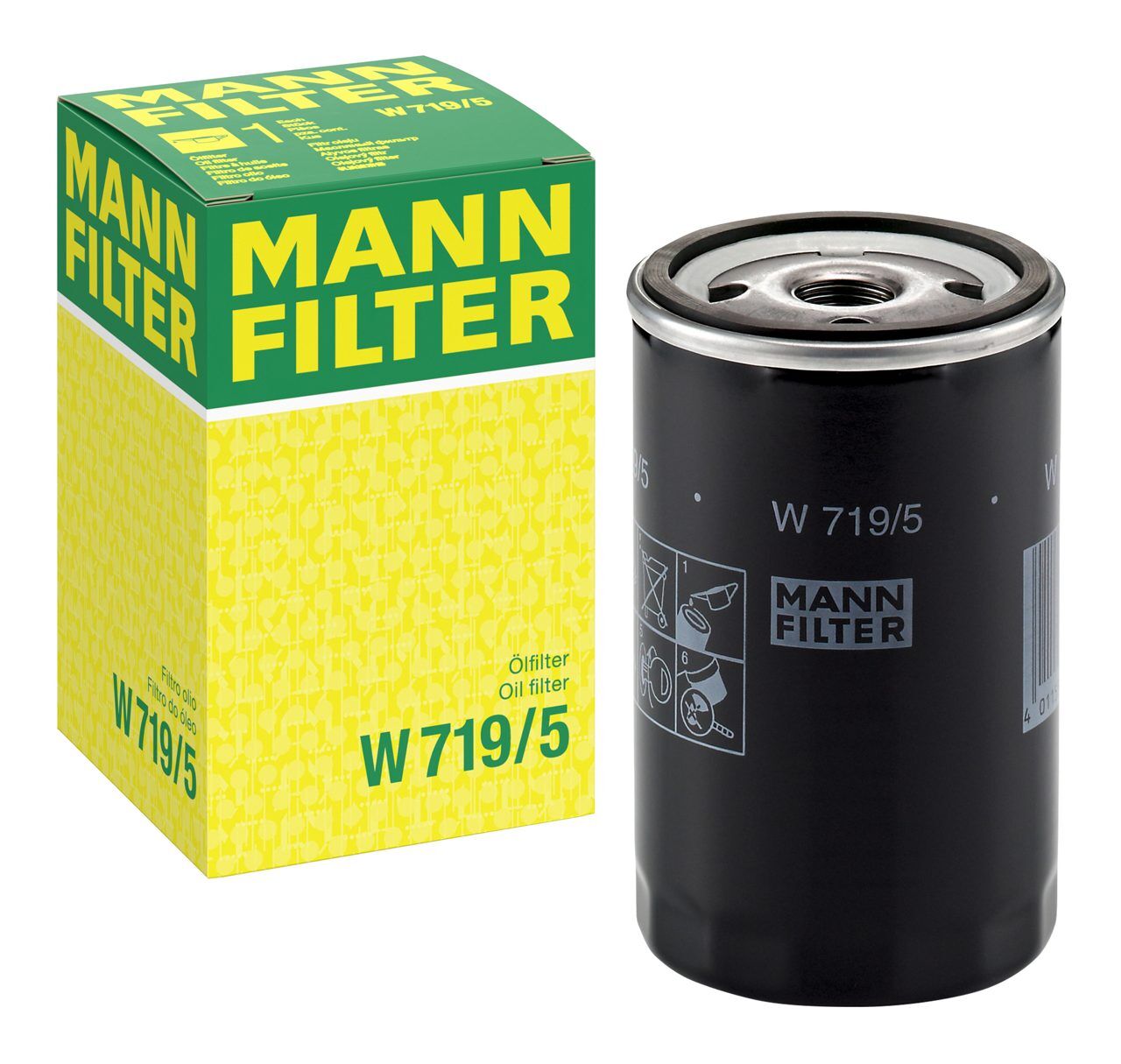 MANN W719/5  YAĞ FİLTRESİ