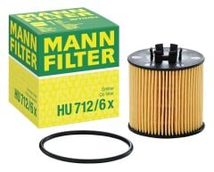 MANN HU712/6x  I  YAĞ FİLTRESİ TİGUAN PASSAT GOLF 5 1.4 TSİ - 1.6 FSİ