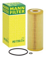 MANN HU726/2X  I  YAĞ FİLTRESİ CADDY BORA PASSAT 1.9 TDİ