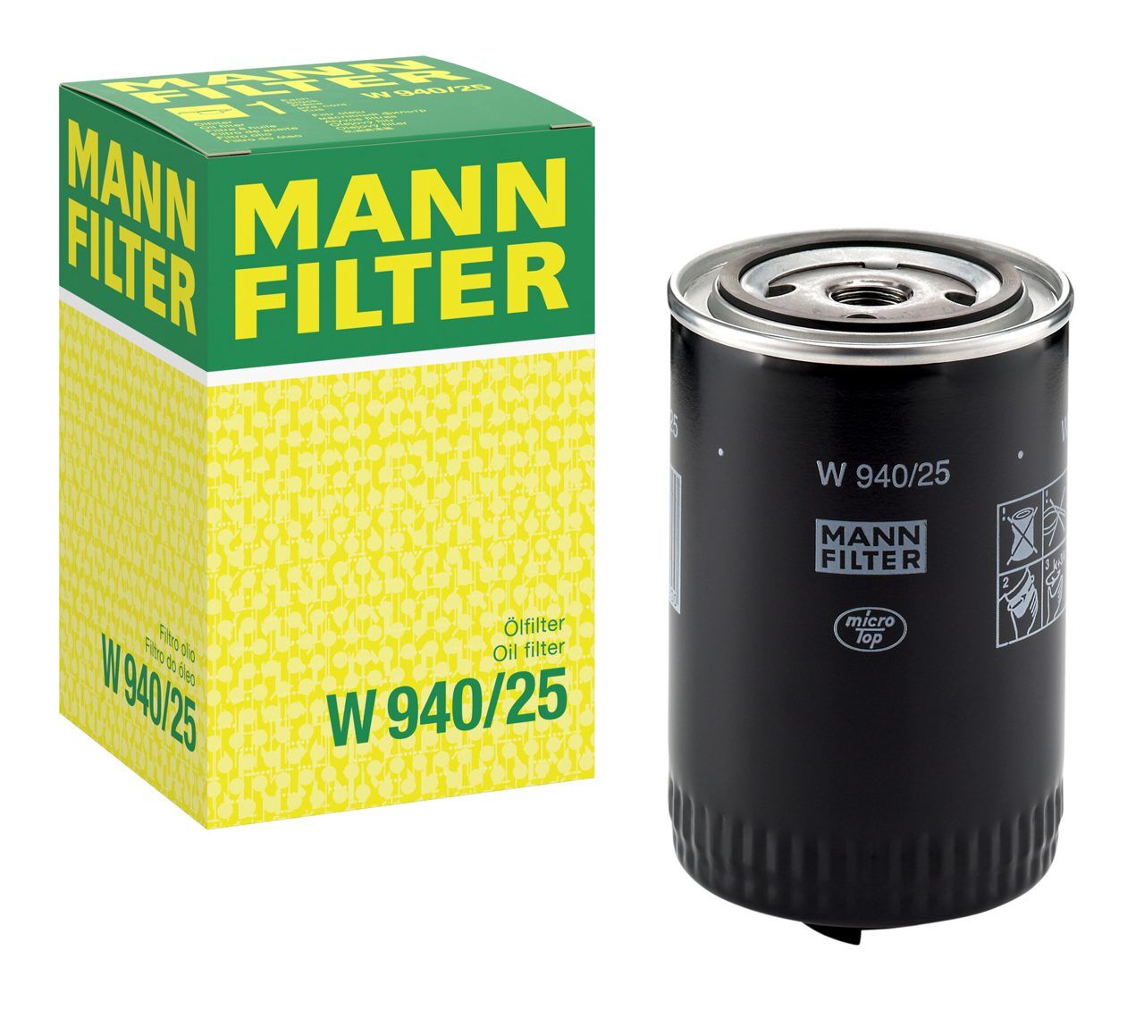 MANN W940/25  I  YAĞ FİLTRESİ  CADDY PASSAT 1.9 TDİ