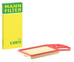 MANN 4287/2 HAVA FİLTRESİ GOLF IV BORA POLO III 1.4-1.6 16V ( ÇANTA TİP )
