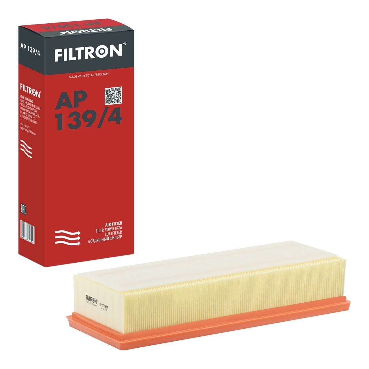 FİLTRON AP139/4  VW CADDY GOLF 1.6 TDİ HAVA FİLTRESİ