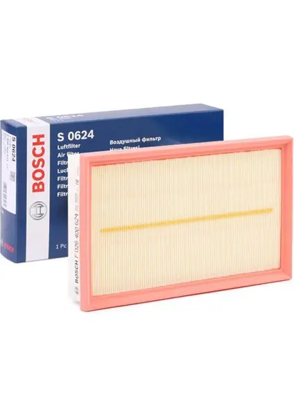 BOSCH F026400624 HAVA FİLTRESİ GOLF 7 POLO T-ROC / AUDİ A3 - Q3 / SEAT LEON / SKODA OCTAVİA 1.5 TSİ 2019>