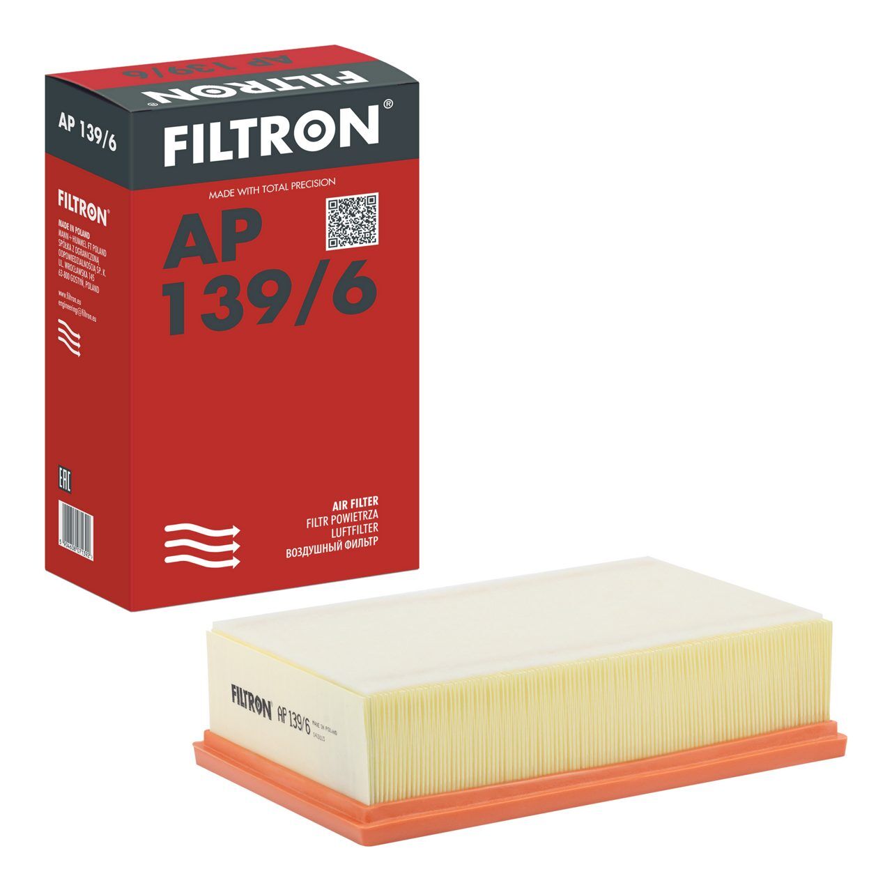 FİLTRON AP139/6 HAVA FİLTRESİ SÜNGERLİ GOLF 7 13> PASSAT 15> AUDİ A3 SEAT LEON 13> SKODA OCTAVİA 13> 1.6 TDİ - 2.0 TDİ